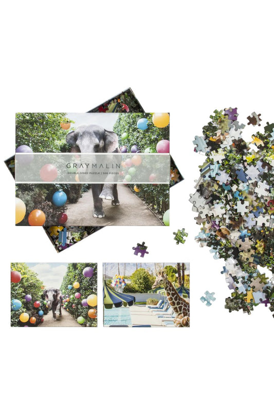 Gray Malin Party at the Parker Double-Sided 500 Piece Jigsaw Puzzle