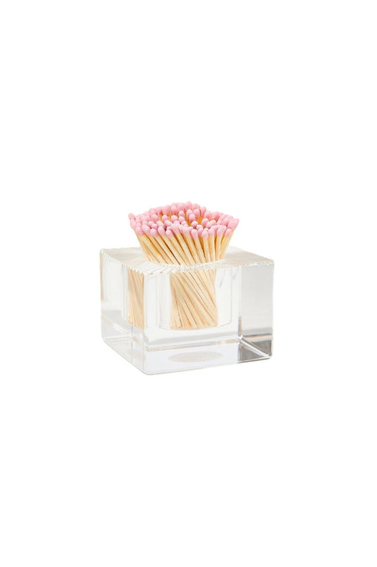 Square Match Striker | Light Pink Matches