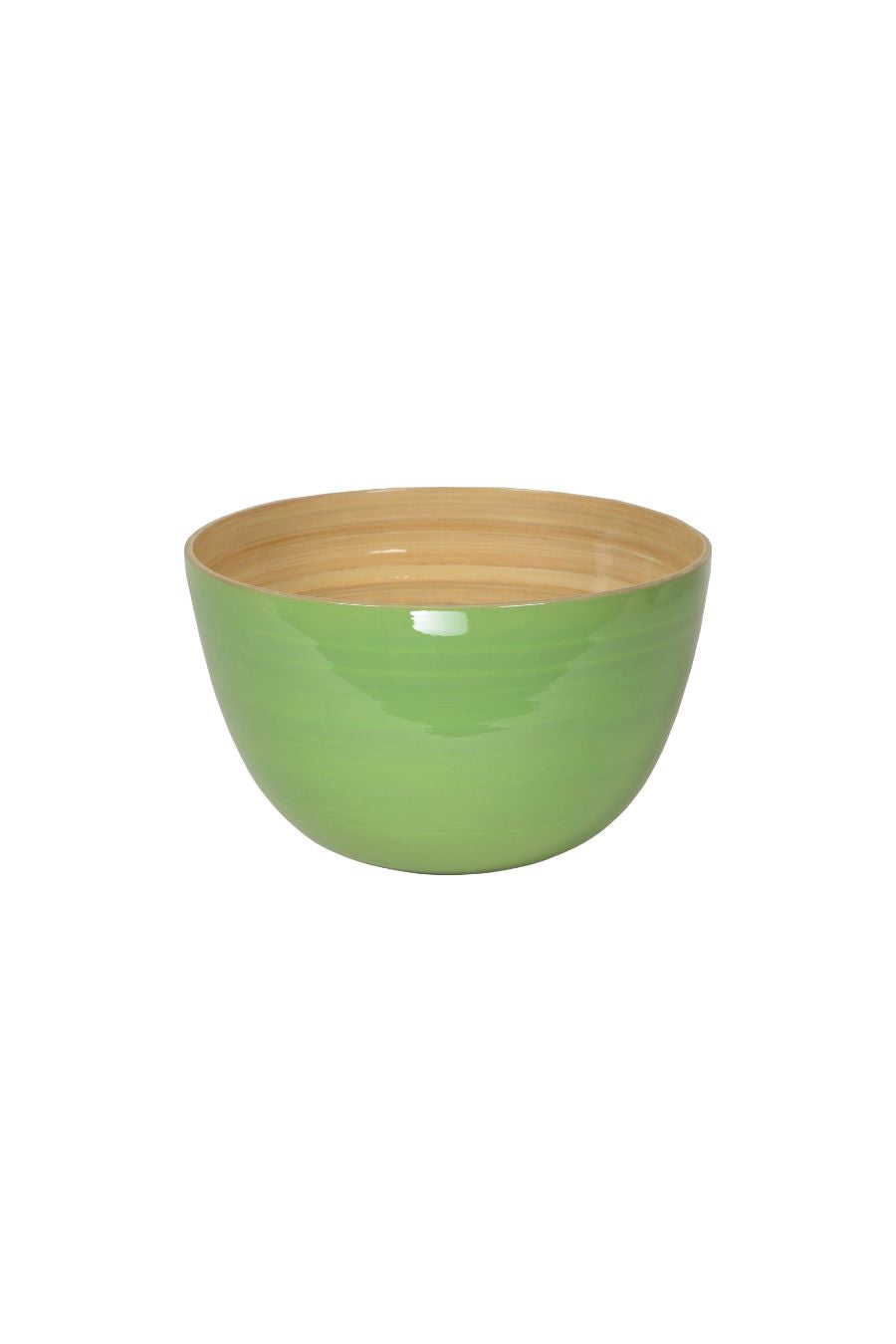 Bamboo Mixing Bowl in Pastel Green