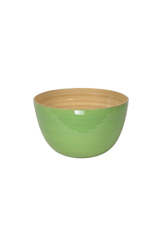 Bamboo Mixing Bowl in Pastel Green