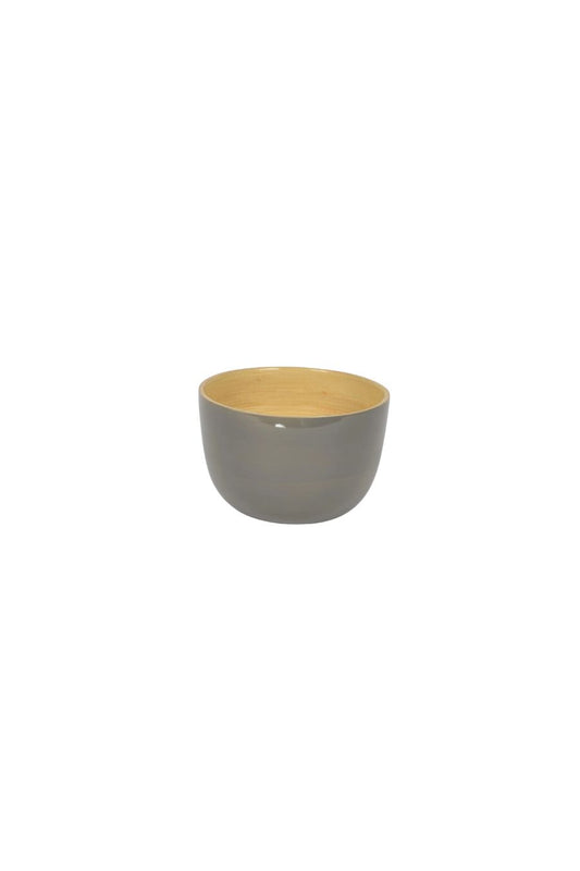 Bamboo Rice Bowl in Nature Grey