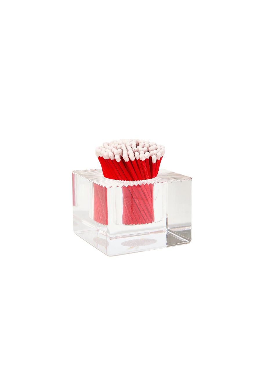 Square Match Striker with Candy Cane Matches