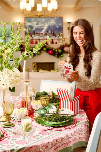 Square Match Striker with Candy Cane Matches