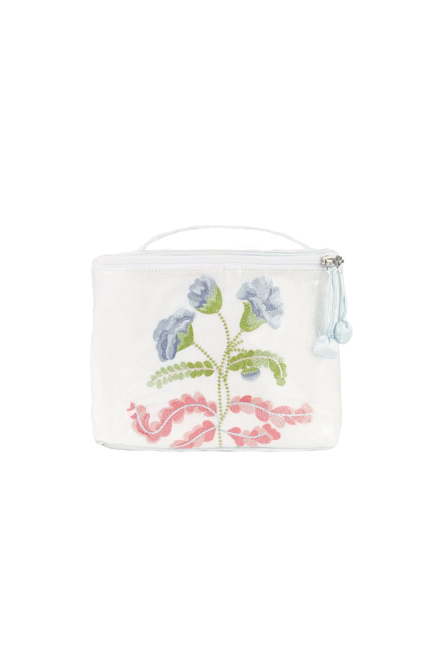 Carnation Train Case in Blue