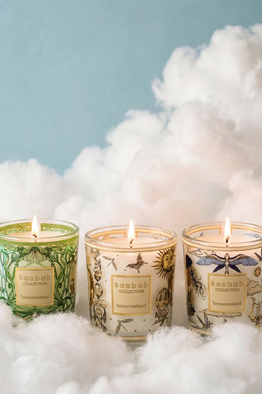 Trio Travel Candles Tomorrowland