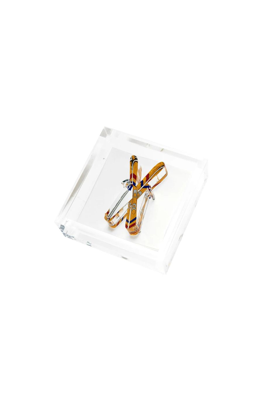 Ski Acrylic Cocktail Napkin Holder