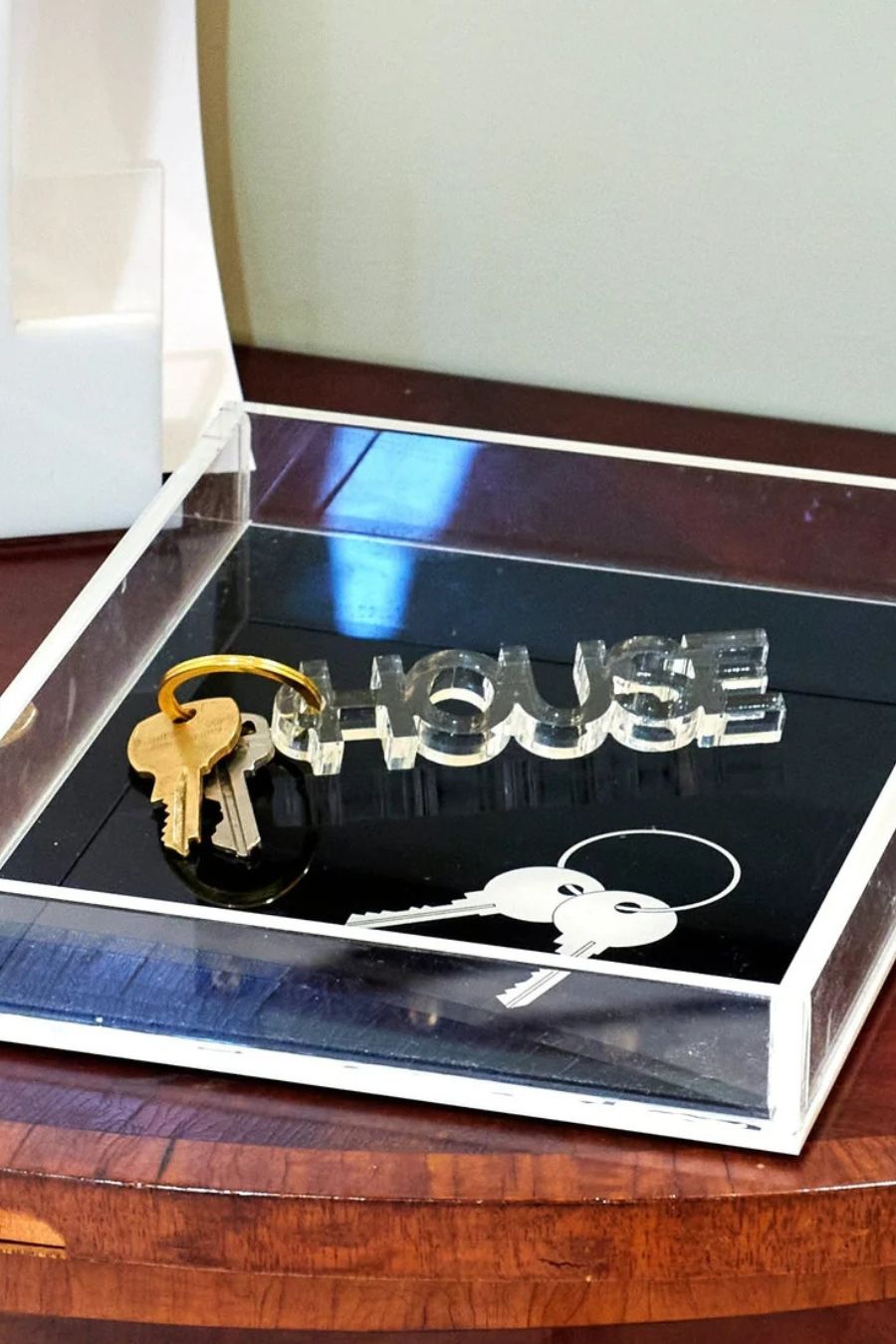 House Acrylic Keychain