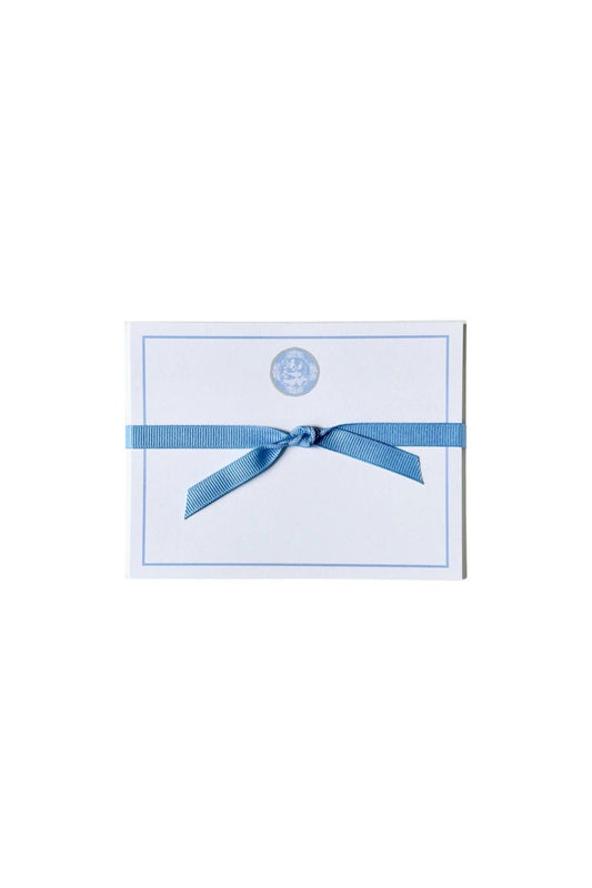Blue Plate Flat Note Cards