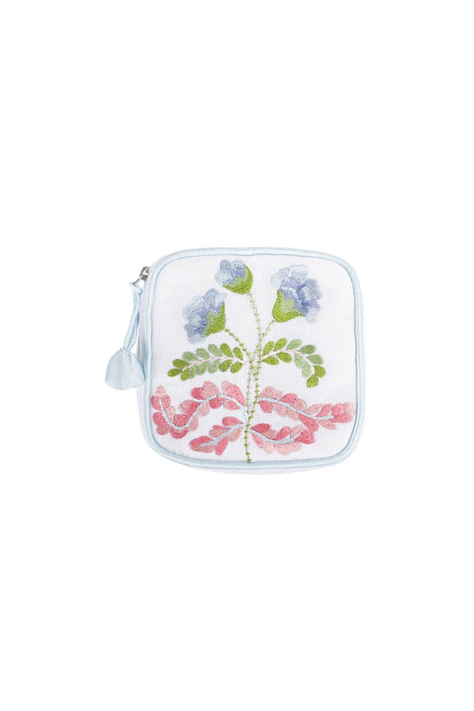 Carnation Jewelry Box in Blue