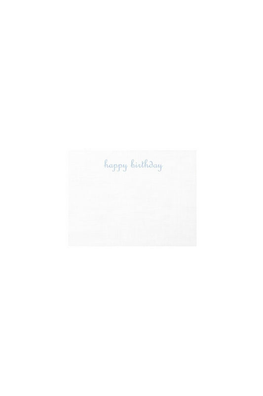 Happy Birthday Gift Enclosure in French Sky