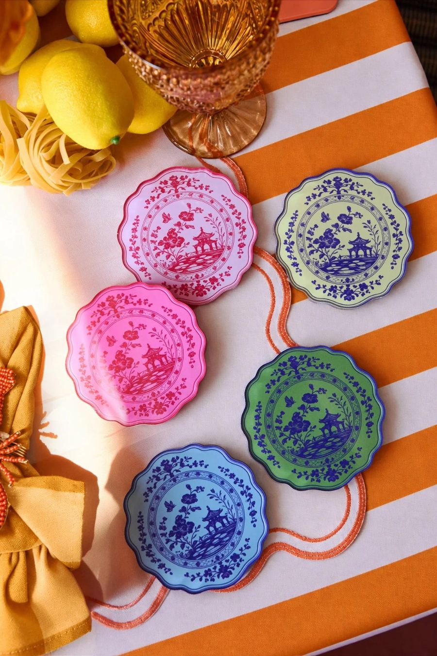 Garden Party Coasters | Set of 5