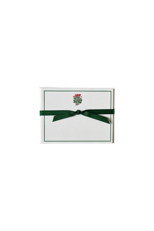 Mistletoe Note Cards by Georgetown Paperie