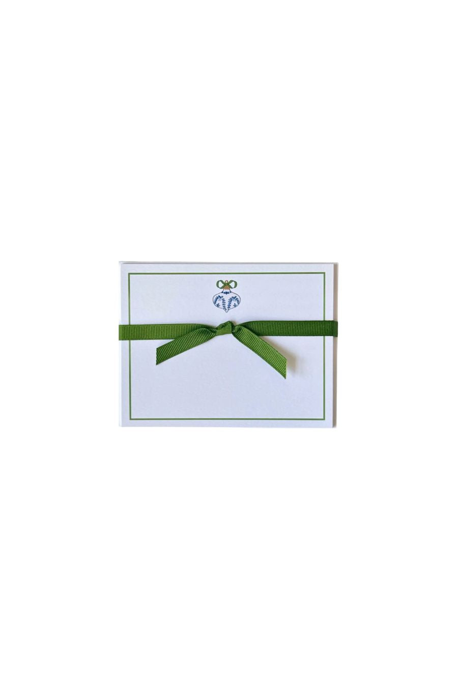 Ornament Note Cards in Blue/Green by Georgetown Paperie