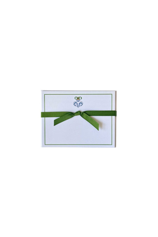 Ornament Note Cards in Blue/Green by Georgetown Paperie