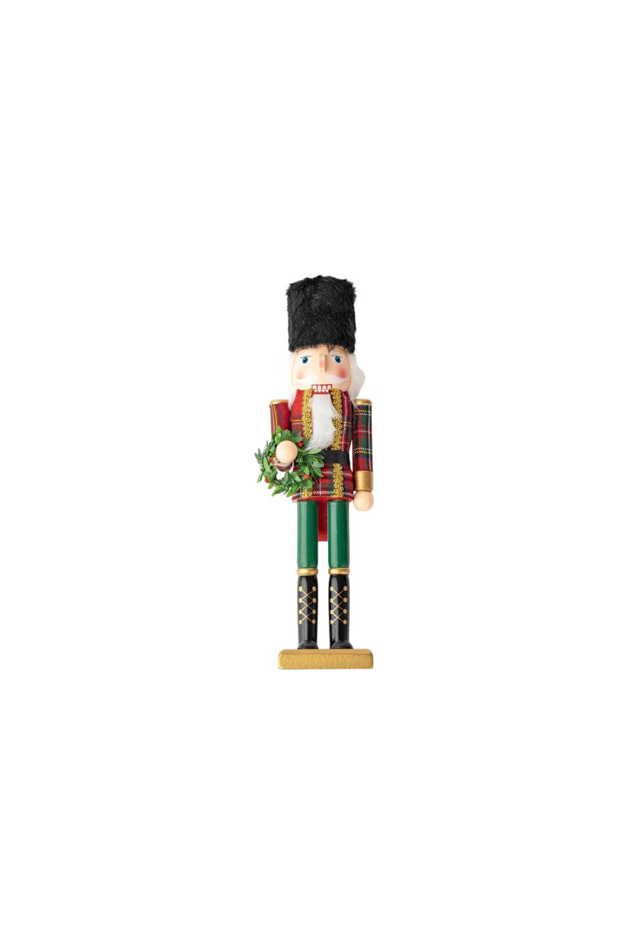 Tartan Plaid 15" Nutcracker by 8 Oak Lane