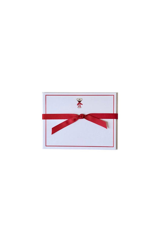 Holiday Espresso Note Cards by Georgetown Paperie