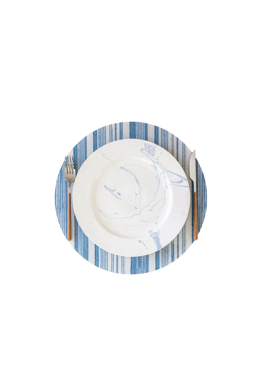 Stuart Blue Stripe Placemat Set of 2