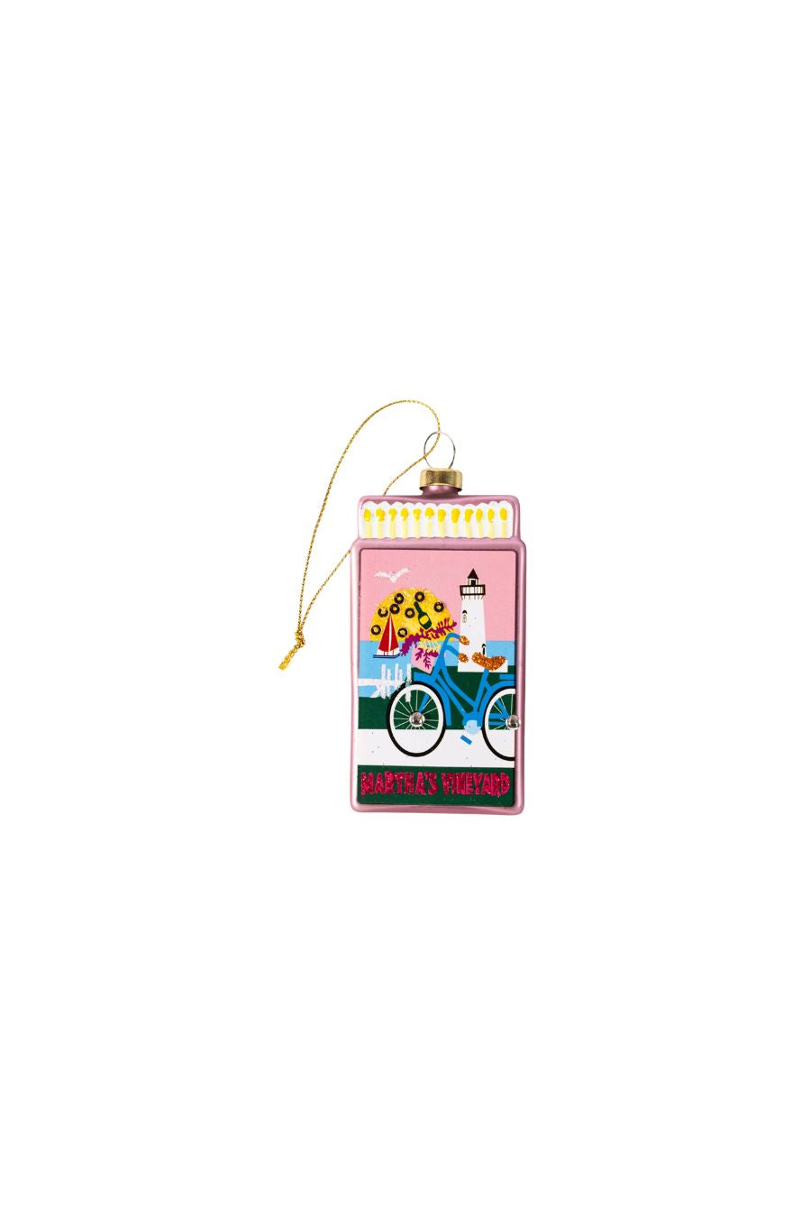 Martha's Vineyard Matchbook Ornament by Furbish Studio