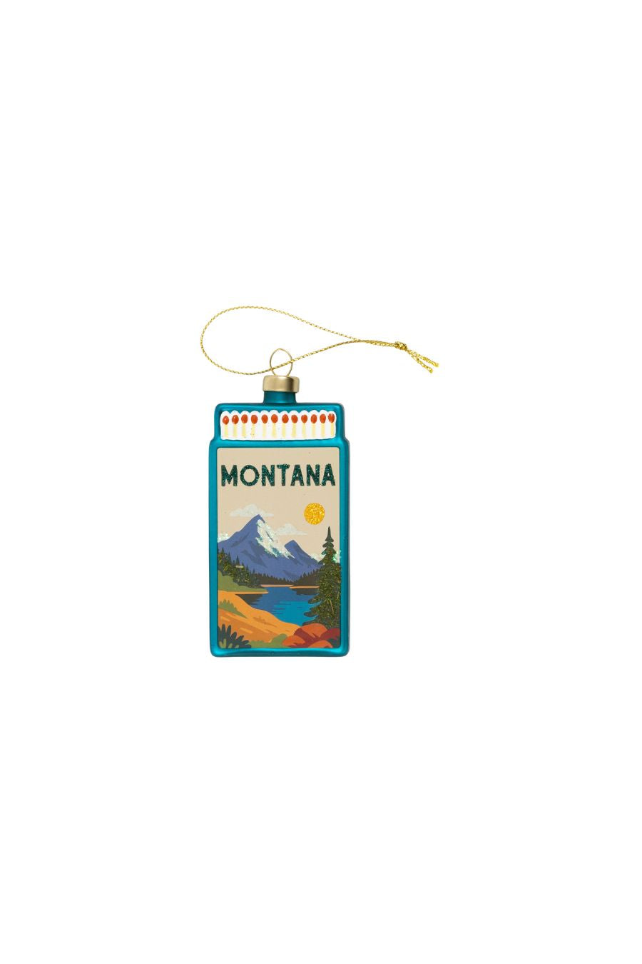 Montana Matchbook Ornament by Furbish Studio