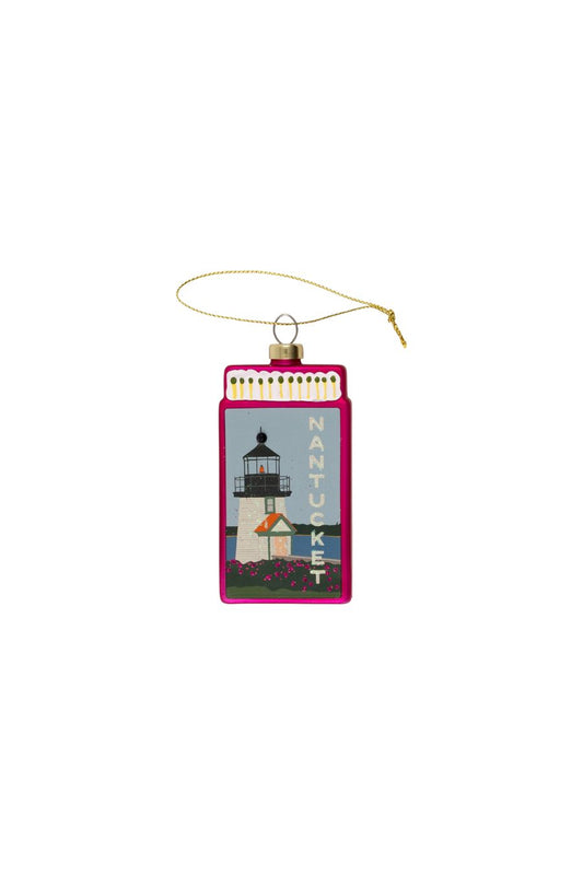 Nantucket Matchbook Ornament by Furbish Studio