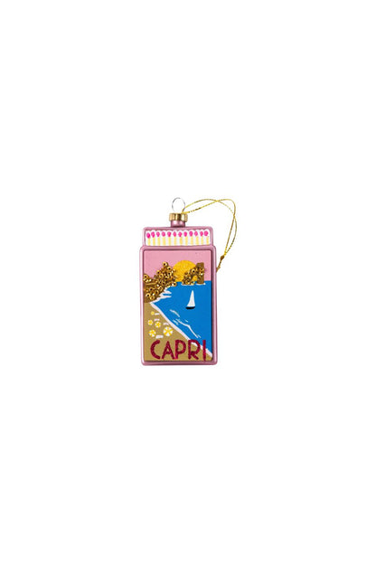 Capri Matchbook Ornament by Furbish Studio