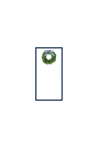 Boxwood Wreath Notepads by WH Hostess