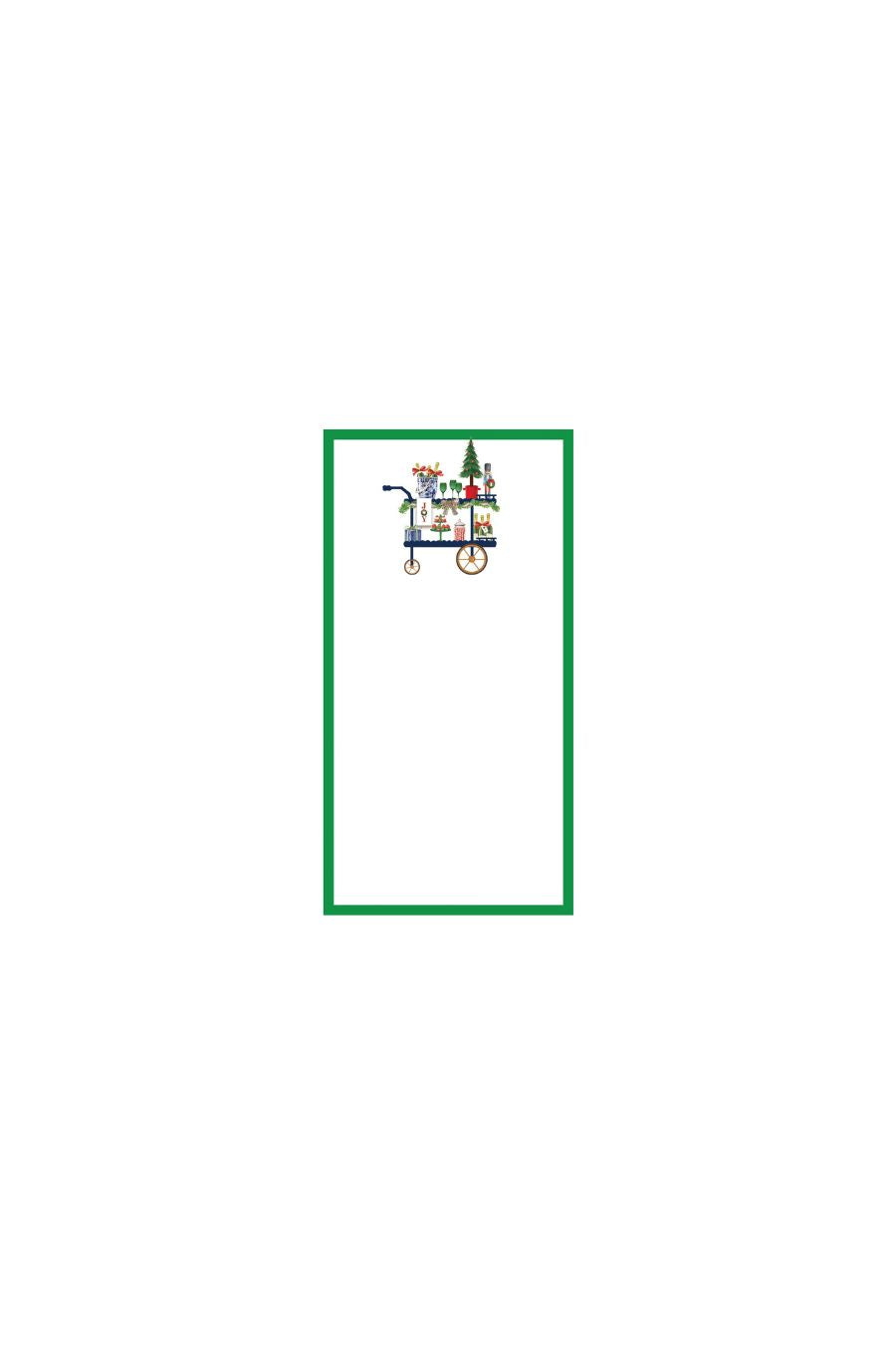 Christmas Bar Cart Notepads by WH Hostess
