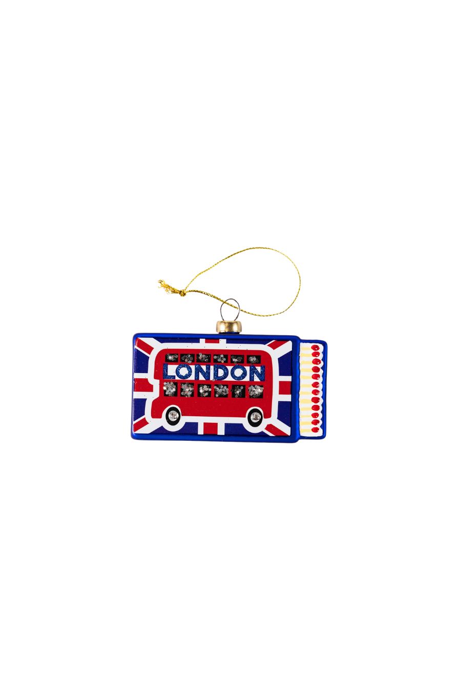 London Matchbook Ornament by Furbish Studio