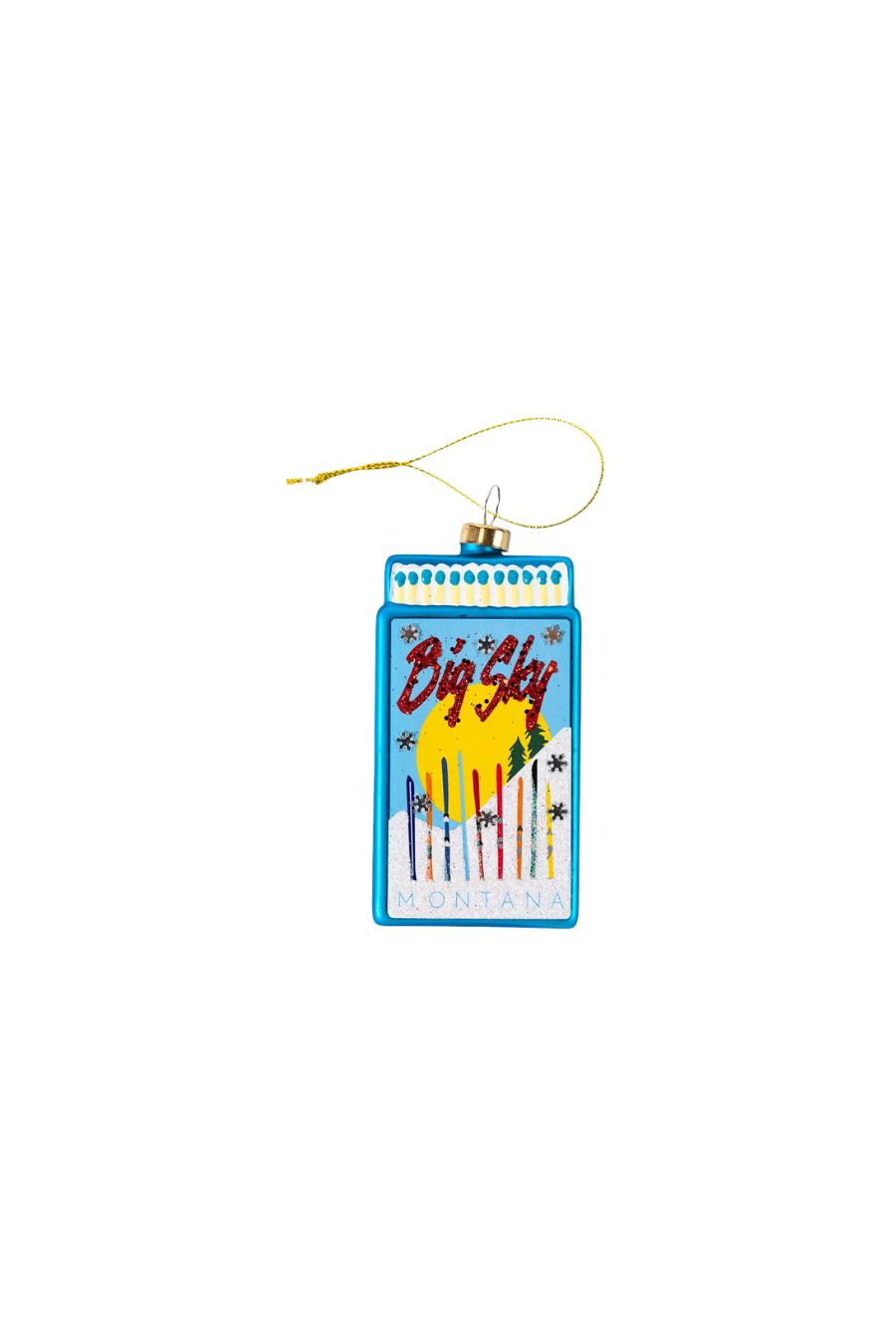 Big Sky Matchbook Ornament by Furbish Studio