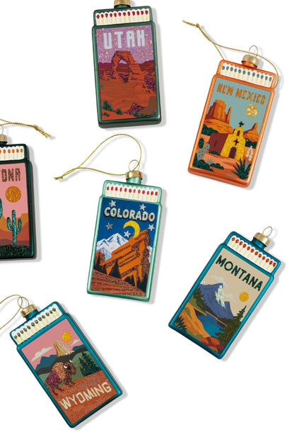 Montana Matchbook Ornament by Furbish Studio