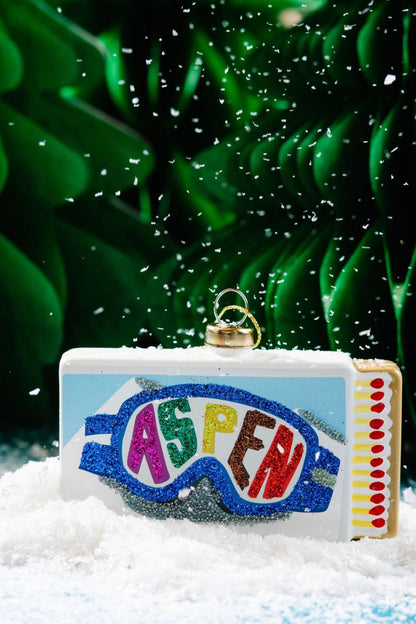 Aspen Matchbook Ornament by Furbish Studio