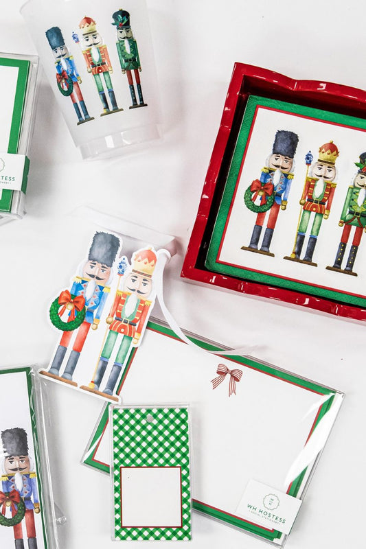 Nutcrackers Icon Cocktail Napkins by WH Hostess