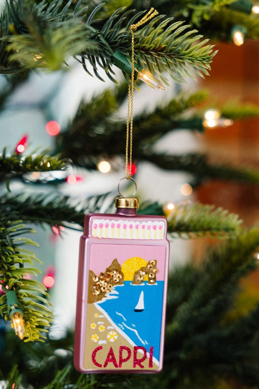 Capri Matchbook Ornament by Furbish Studio