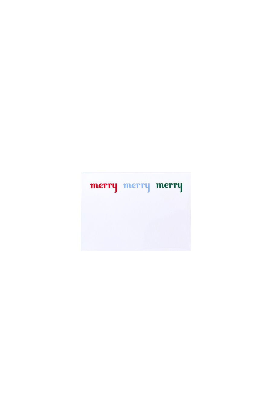Merry Merry Merry Gift Enclosures by Georgetown Paperie