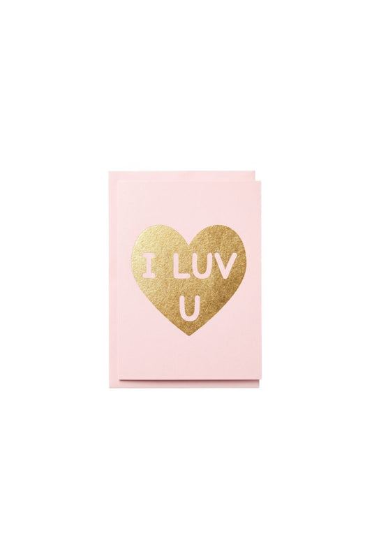 Pink Lemonade I LUV U Card