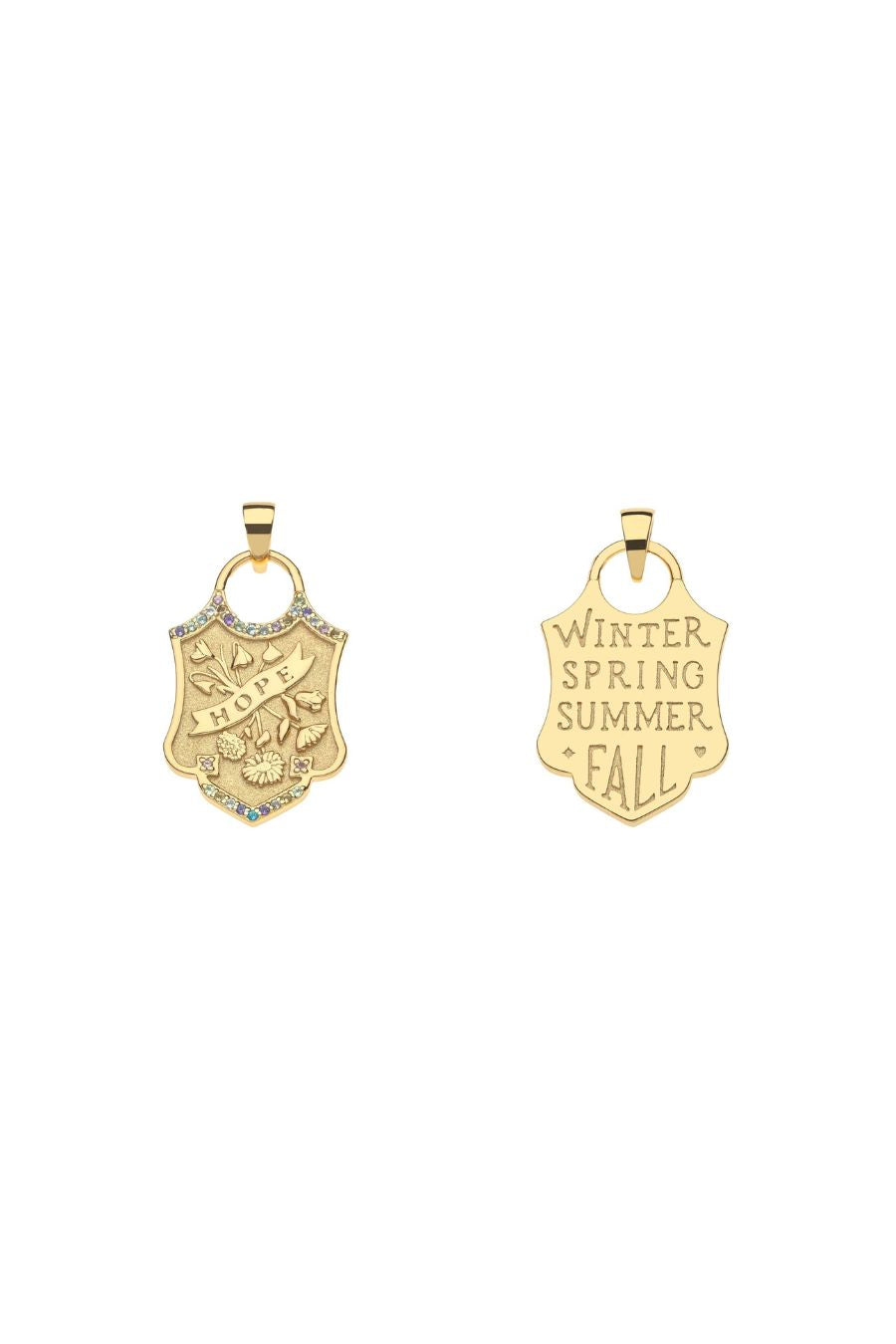 HOPE Shield Necklace