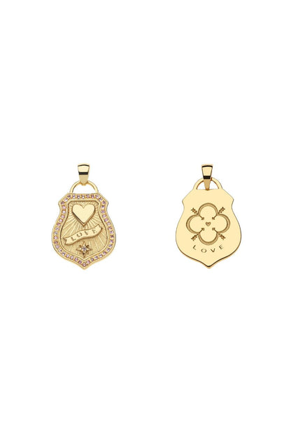 LOVE Shield Necklace