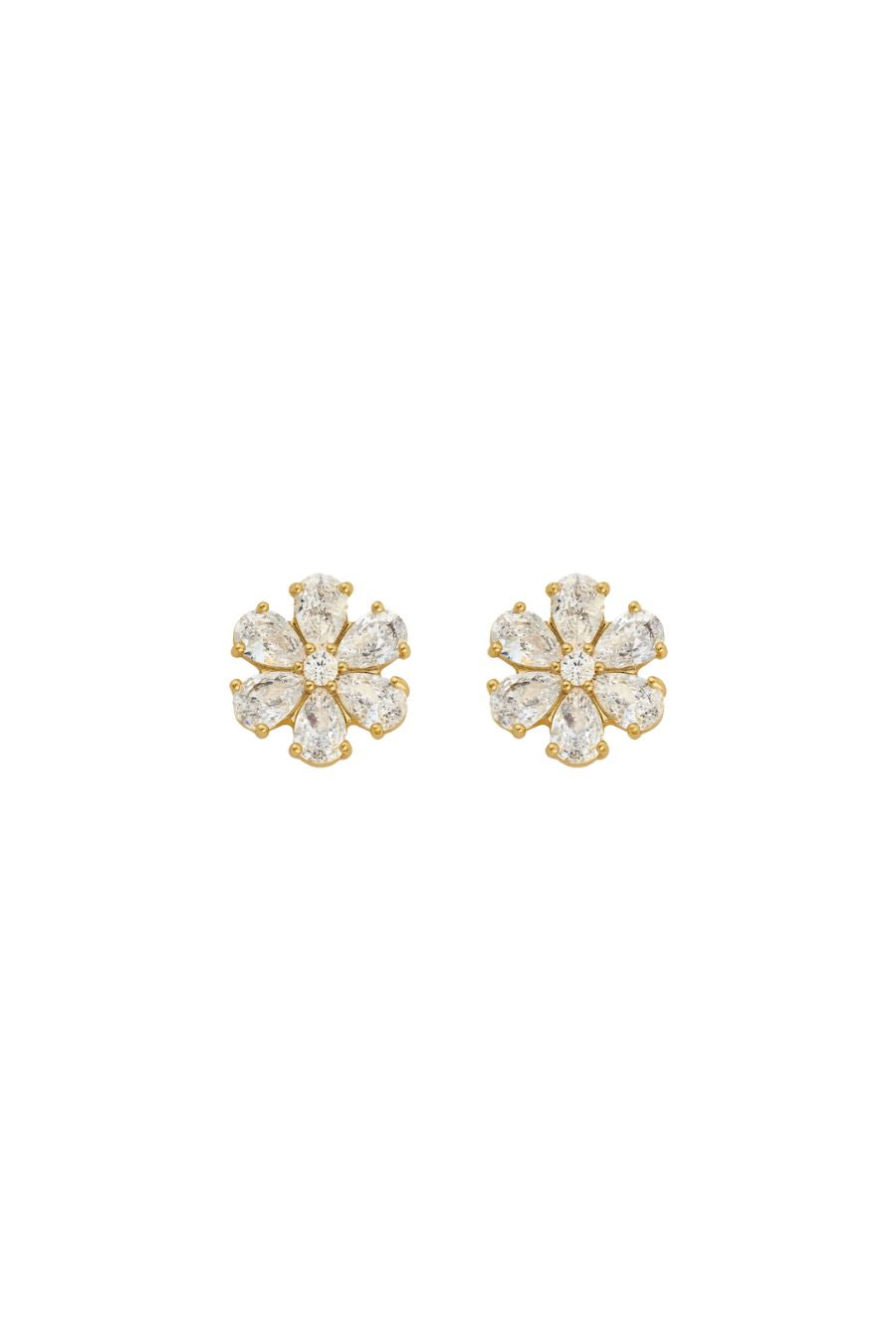Holly Stud in Yellow Gold