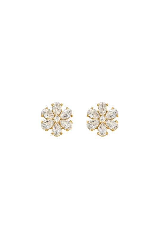 Holly Stud in Yellow Gold