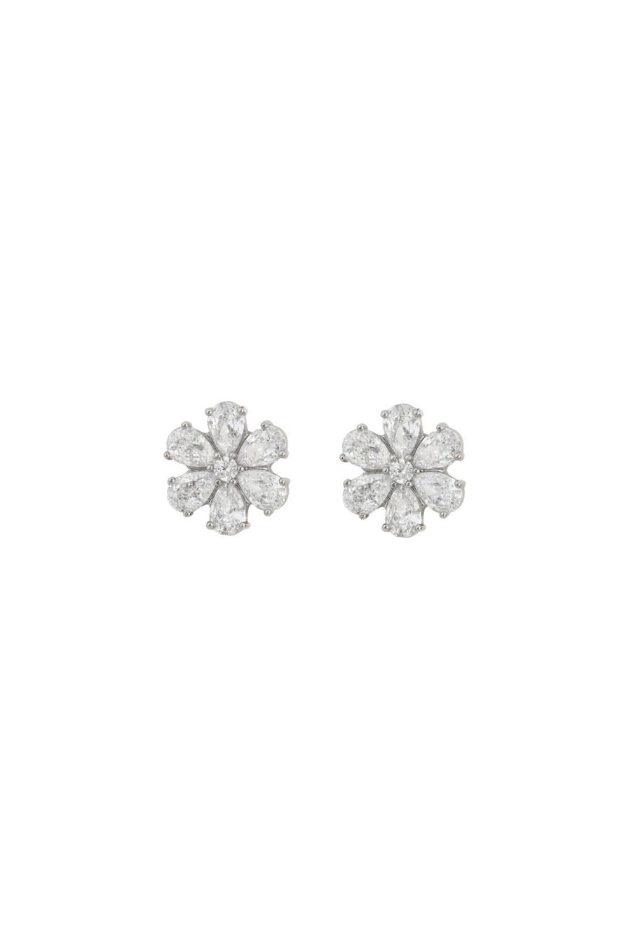 Holly Stud in White Gold