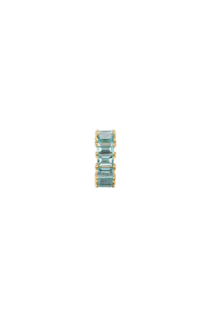 Blue Topaz Baguette Big Bead
