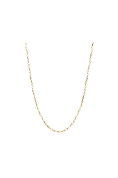 16" 2mm Italian Chain in 14k Yellow Gold