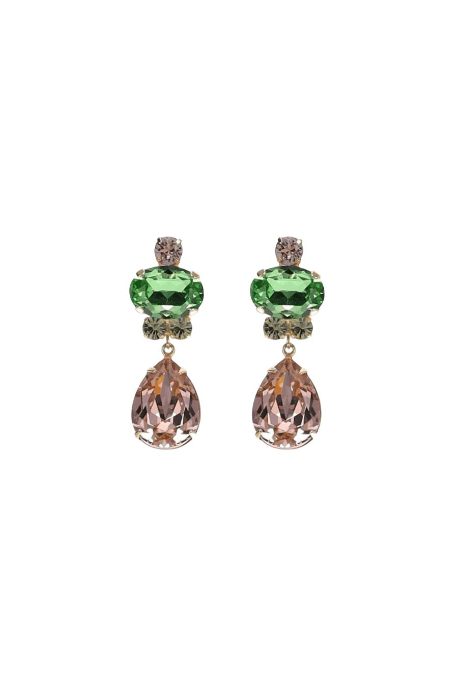 Catherine Earrings in Garden