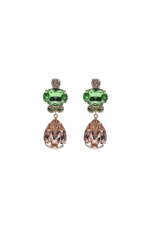 Catherine Earrings in Garden