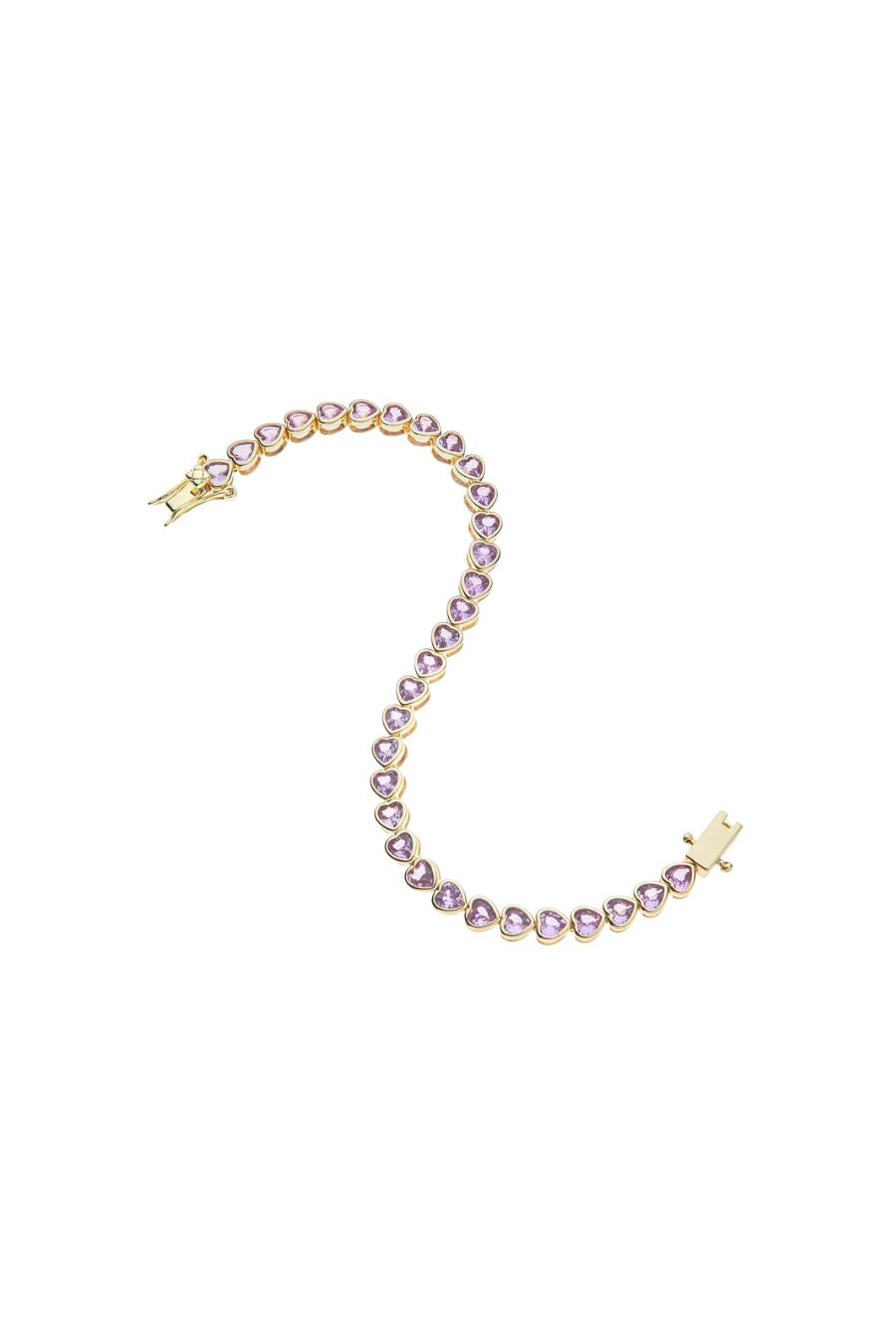 Made from LOVE Pink Tennis Bracelet