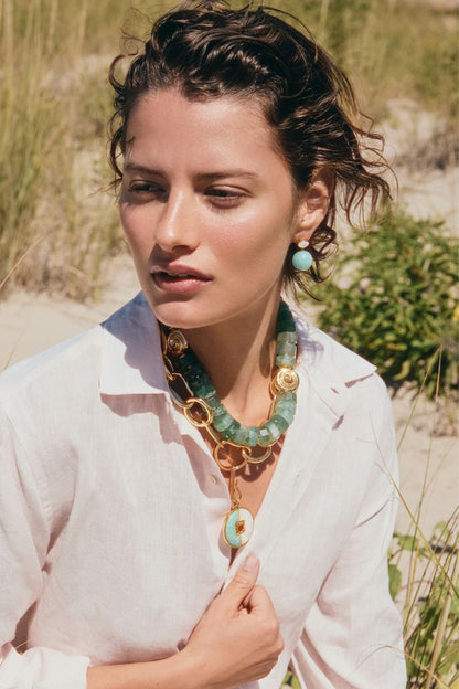 Cora Drop Earrings in Multi