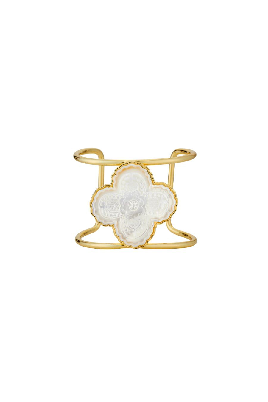Meadow Cuff in Yellow Gold