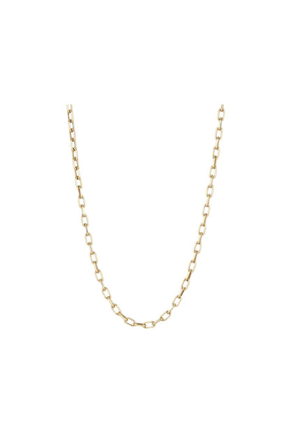 18" 4mm Italian Chain Link Necklace
