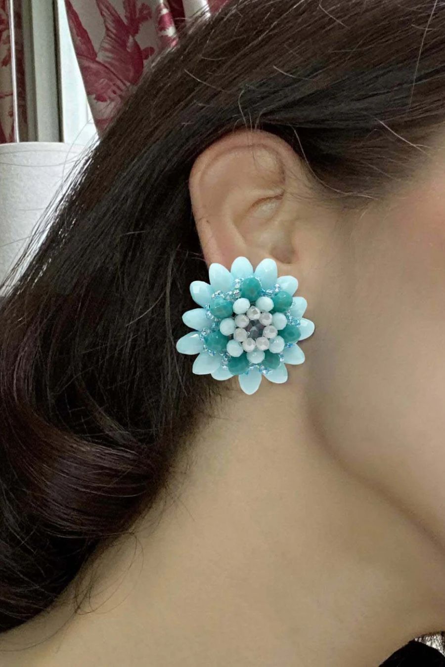 Mirabelle Light Blue Earrings