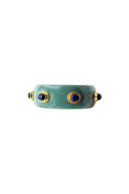Renee Bangle in Turquoise/Lapis